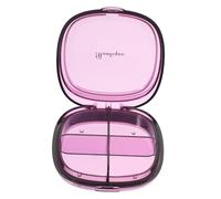 VICASKY Portable Weekly Organizer Pill Box with Four Dustproof Compartments Lightweight Sealed Medicine Holder for Travel and Daily Medication Management