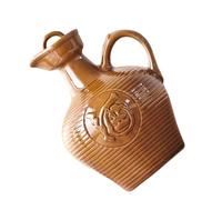 VICASKY Portable Wine Kettle Ceramic Wine Container Vintage Theme Unique Design Delicate Craftsmanship Versatile Desktop Decor for Interior Home