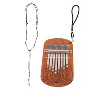 VICASKY Practical Tone Mini Kalimba Thumb Piano for Beginners Made of Solid Sapele Portable Design for Easy Carrying Emits Natural Melodies for Music and Beginners
