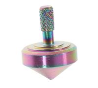 VICASKY Premium Alloy Desktop Gyro for Adults Stress Relief with Over Spin Balanced Precision Spinning Top Portable Mini Educational Fidget for Office and Home Use