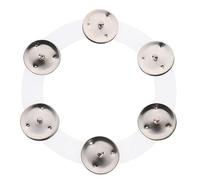 VICASKY Professional Cymbal Bell Drum Accessory Durable Copper Cymbal Replacement for Drummers for Hi-hat Use Transparent Color Musicians