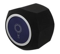 VICASKY Professional Octagonal Blue Acoustic Microphone Cover Sound-absorbing Sponge Sleeve for Ktv and Live Streaming Microphone Protection