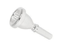 VICASKY Professional Silver Plated Trumpet Mouthpiece Tuba Accessory Instrument Easy to Clean Compact Design