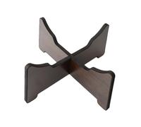 VICASKY Professional Tongue Drum Display Stand for Steel Tongue Drum with Stable Structure and Easy Installation Brown Plastic Floor Rack for Musical Instruments