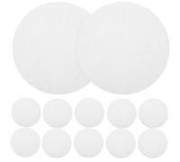 VICASKY Qualitative Filter Paper Discs 100 Pcs with Medium Flow Rate and Good Particle Retention Cm Diameter White for General Chemistry Applications and Laboratory Experiments