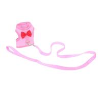 VICASKY Rabbit Harness Leash Adjustable Escape Cute Bowknot for Small Animal Chest Strap Outdoor Camping Training