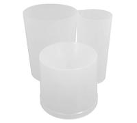 VICASKY Rain Gauge Outdoor for Science Learning Plastic Rain Measuring Tube for Garden Patio Lawn Weather Education Tool Practical Water Cycle