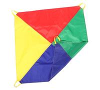 VICASKY Rainbow Parachute for Cooperative Activity for Kindergarten Encouraging Active Play and Physical Development for Group Games and Sports Meets