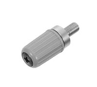 VICASKY Ratchet Stop for Micrometer Measuring Tool Ergonomic Steel Construction and Precision Adjustment, Silver Metal Replacement Part for Inspection and Calibration