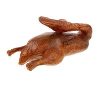 VICASKY Realistic Artificial Duck Model for Home Restaurant Decor Precision Detailed Plastic Roasted Duck Simulation Faux Food Display for Stage Photography Theatrical Kitchen