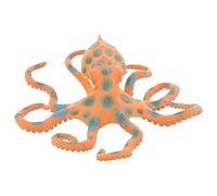 VICASKY Realistic Faux Octopus Figure Sea Animals Toys for Boy Girl Decorative Ringed Octopus Model