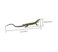 VICASKY Realistic Plastic Lizard Model with Smooth Surface Safe Reptile Figurine for Garden Decoration Simulation Animal for Montessori Learning and Collecting