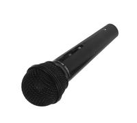 VICASKY Realistic Plastic Microphone for Pretend Mic Model Stable Retro Style Stage Equipment for Birthday Party Singing Role Playing and Performance
