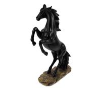 VICASKY Realistic Resin Horse Figurine for Home and Office Decor European Style Standing Sculpture with Detailed Design Elegant Animal Ornament for Shelf Display and Business Gifts