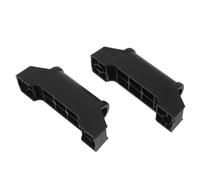 VICASKY Recliner Footrest Glide Rails 2Pcs Set Plastic Slider Blocks Replacement for Chair Footrest Heavy Duty for Reclining Sofa Mechanism Repair Parts