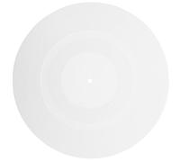 VICASKY Record Mat Turntable Silicone Slipmat Turntable Silicone Mat Plate for Vinyl Turntable Mat Recorder Slipmat Records Antistatic Silica Gel White