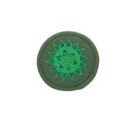 VICASKY Religious Sound Bowl Mat Cushion Embroidery Craft, Lightweight Cotton Cloth Rounded Pad, Compact Design for Buddha Sound Bowl Accessories, for Meditation and Studios