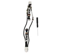 VICASKY Replacement Beaded Bracelet Watch Band Compatible with Fitbit Luxe, Black Vintage DIY Wristband for Women,