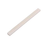 VICASKY Replacement Flat Buffalo Bone Bridge Saddle Compatible Acoustic Guitar Ivory Instrument Accessory Natural Bone Guitar Parts