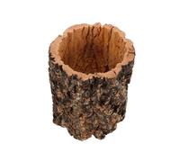 VICASKY Reptile Hideaway House Natural Tree Bark Gecko Hut Turtle Lizard Shelter Snake Cave for Terrarium Aquarium Decor Multi-pet Habitat Height