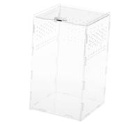 VICASKY Reptile Pet Breeding Box Magnetic Reptile Cases Micro Terrariums for Pet Containers High Transparency Keeping Cases Suitable for Lizard Tank Snake Terrarium Setup