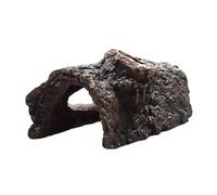VICASKY Resin Aquarium Decoration Tree Bark Hiding Cave for Fish Reptile Tank Landscape Ornament Shelter for Fish and Amphibians