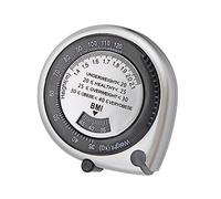 VICASKY Retractable Bmi Body Measuring Tape Portable Waist Circumference Calculator Lightweight PVC Tape Measure for Accurate Health and Fitness Assessment