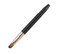 VICASKY Retractable Double Ended Lipstick and Concealer Brush, Portable Dual Head Makeup Brush for Lip Balm and Nose Contouring, for Beginners and Experts