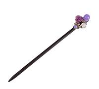 VICASKY Retro Chinese Style Hair Stick Delicate Folk Custom Hairpin Antique Floral Headdress for Women for Chinese Culture Lovers Lightweight and Durable Hair Accessory