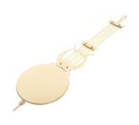 VICASKY Retro Metal Wall Clock Pendulum Replacement Sturdy Metal DIY Repair Accessory for Indoor Mechanical Clocks Vintage Decorative Pendulum for Living Bedroom