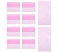 VICASKY Reusable Coverage Foot Fabric Liners Bath in Non-Woven 100pcs Full Waterproof Oil-Proof Towels for Chiropractors and Professionals Clinic and Foot