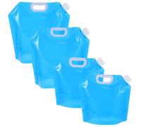 VICASKY Reusable Ice Bath Bags Cold Therapy Tub Accessories 4pcs 5l and 10l Large Capacity Portable Collapsible Water Chiller Resistant to Damage for Athletes and Swimmers for Home