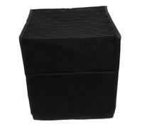 VICASKY Reusable Kitchen Coffee Machine Cover with Pocket Thick Wear-resistant Appliance Dust Protector Splash and Scratch Resistant Fits Standard Espresso Makers Black Checkered