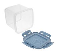 VICASKY Reusable Yogurt Cup with Airtight Seal for Fermenting and Food Storage Leakproof Plastic Container for Bread Cereals Fruits Blue Small Food-safe Kitchen Organizer