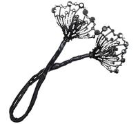 VICASKY Rhinestone Hair Bun Maker with Shiny Decor Easy to Use Hair Bun Shaper for Women and Quick Messy Donut Updo Tool