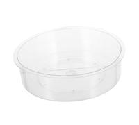 VICASKY Rotary Makeup Storage Box Rotatable Cosmetic Storage Case Makeup Organiser Tray for Kitchen Bathroom Bedroom