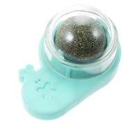 VICASKY Rotating Catnip Ball for Indoor Cats Adhesive Cat Lick with Strong Wall Stick Interactive Dental Chew and Play Ball to Loneliness and Promote Healthy Teeth Cleaning