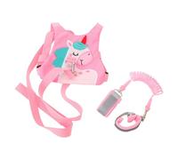 VICASKY Safety Harness Leash with Locking Wrist Strap and Horse Backpack Lightweight Anti-Lost Harness for Travel Classroom and Amusement Parks Design in Bright Colors