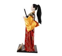 VICASKY Samurai Ninja Doll Japanese Home Ornament Desktop Samurai Figure Decor