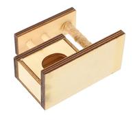VICASKY Scale Wooden Mini Cat Tree Doll House Accessory Smooth Surface Decorative Dollhouse Ornament Simulation Model for Dollhouse Layout and Photography Prop