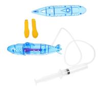 VICASKY Self-made Submarine Model Educational for Buoyancy Principle Experimental Apparatus Multifunctional Physics Tool for School Science and Bath Play