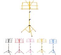 VICASKY Sheet Music Stand Holder Laptop Portable Stand Tablet Stand Holder Flute Case Laptop Stands Compact Music Stand Projector Stand Bookshelf Projector Holder Tripod Stand Music Yellow