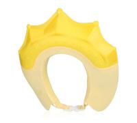 VICASKY Shower Cap for Hair Washing Bath Visor for Boy Girl Cute Crown Design Bath Cap for Safe and Comfortable Hair Washing Shield