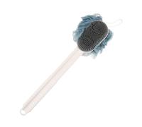 VICASKY Shower Loofah Exfoliating Body Scrub Silicone Long Handle Bath Brush for Women Men