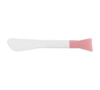 VICASKY Silicone Face Mask Brush Double-ended Facial Spatula Cream Applicator White Silicone Beauty Brush for Mud Mask Application Skincare Tool for Home and Professional Use