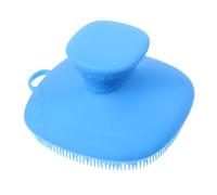 VICASKY Silicone Face Scrubber Deep Cleaning Scrub Face Brush 7Cm round Handheld Exfoliating Skin Pressure Facilitation with Hook Fashion Design