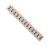 VICASKY Silicone Key Contact Pads for Electronic Piano Reusable Conductive Strip Replacement Part for Organ Key Repair for Musicians and Technicians
