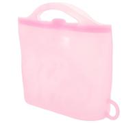 VICASKY Silicone Reusable Food Bag Vacuum Fresh-Keeping Bag Microwave Steam for Vegetables Fruits Storage