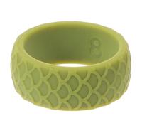 VICASKY Silicone Ring for Men Sports Activities, Light Green, Simple Design | Flexible Finger Band, Breathable Comfort, Smooth Finish, Silicone Material, for Gym Training and Active Wear