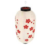VICASKY Silk Lantern Chic Lantern Japanese Cherry Blossoms Design for Izakaya Decorative Effects Repeated Use Hanging Lantern Adorn